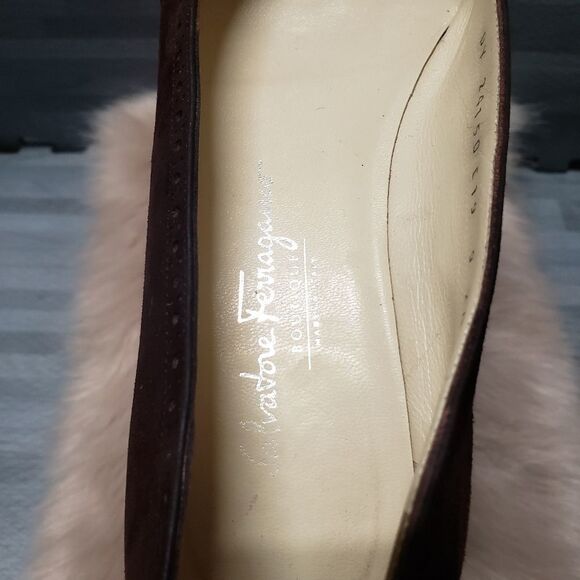 Salvatore Ferragamo Boutique wing tip flats - Picture 7 of 9